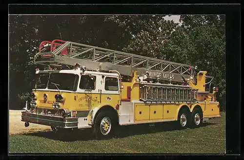 AK Owings Mills, MD, Feuerwehrwagen 1873 Imperial Grove 100` D