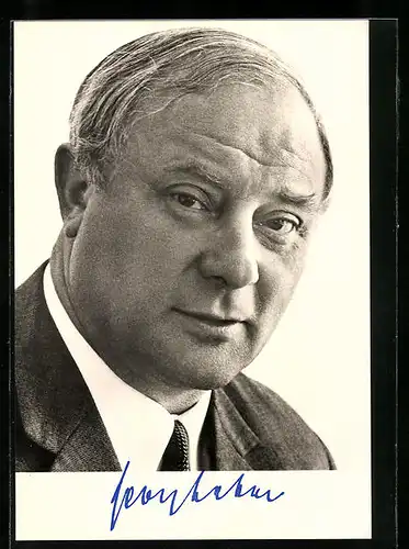 AK Georg Leber, Bundesminister für Verkehr und für das Post- und Fernmeldewesen