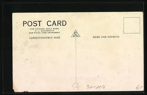 AK Whippet Tank in action Troops diggin in France