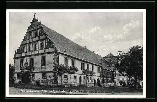 AK Münnerstadt, Kloster Bildhausen, Abteigebäude
