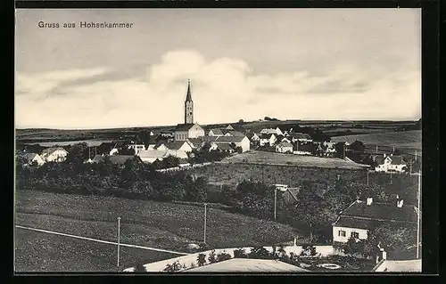 AK Hohenkammer, Totalansicht der Gemeinde