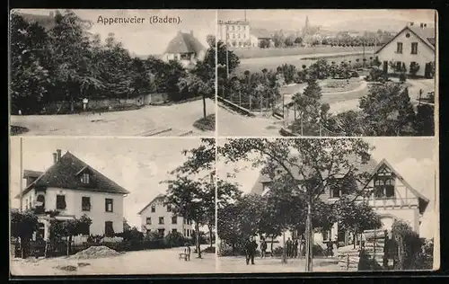 AK Appenweier /Baden, Ortsansicht, Kriegsverpflegungs-Anstalt