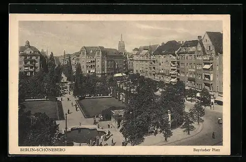 AK Berlin-Schöneberg, Bayrischer Platz