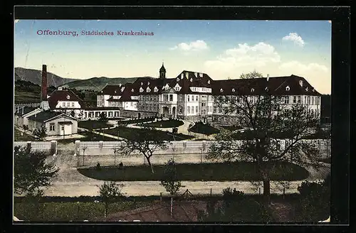 AK Offenburg, Partie am städtischen Krankenhaus