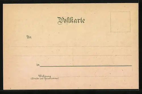 Lithographie Ingolstadt, Kreuzthor bei Sonnenuntergang