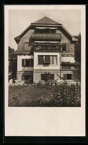 AK Tegernsee, Landhaus Bergfried, Hochfeldstrasse 125