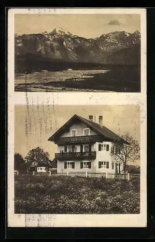 AK Bad Tölz, Hotel Haus Leitner, Gesamtansicht