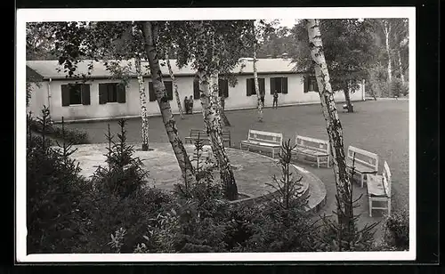 Foto-AK Berlin-Grunewald, Landschulheim am Postfenn