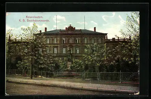 AK Kaiserslautern, K. B. Bezirkskommando