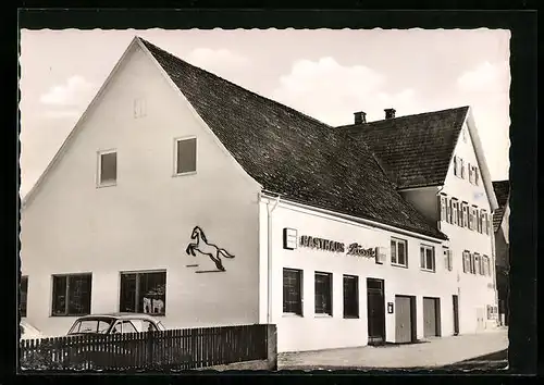 AK Oberlenningen, Gasthaus-Pension Rössle
