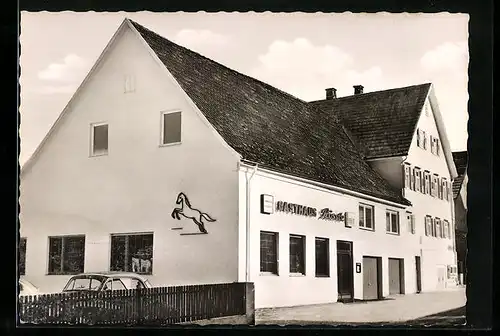 AK Oberlenningen, Gasthaus-Pension Rössle