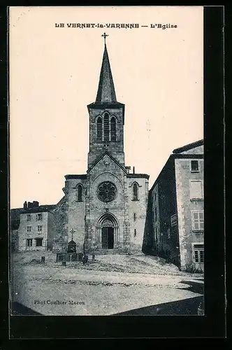AK Le Vernet-la-Varenne, L`eglise