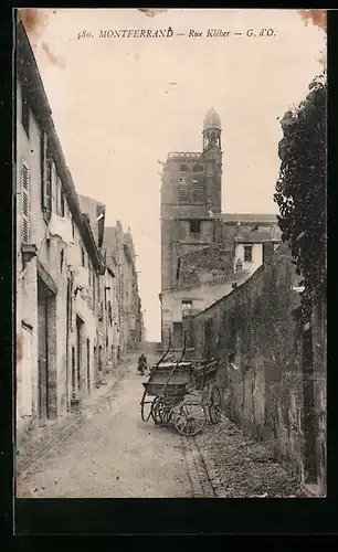 AK Montferrand, Rue Kléber