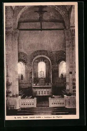 AK Saint-Dier, Intérieur de l`Eglise