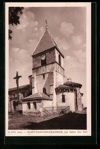 AK Saint-Jean-des-Ollières, L`Eglise coté Sud