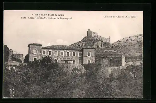 AK Saint-Péray, Château de Beauregard, Château de Crussol
