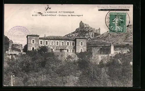 AK Saint-Péray, Château de Beauregard, Château de Crussol