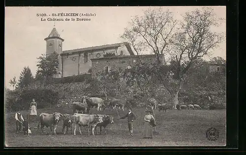 AK St-Félicien, Le Château de la Darone