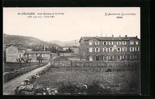 AK St-Félicien, Les Ecoles et la Ville