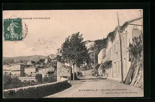 AK St-Pierreville, Quartier de la Carterie