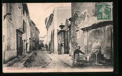 AK Bourg-Saint-Andéol, Rue des Grandes Fontaines