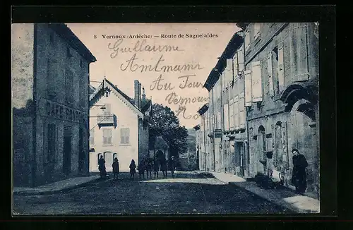 AK Vernoux, Route de Sagnelaides