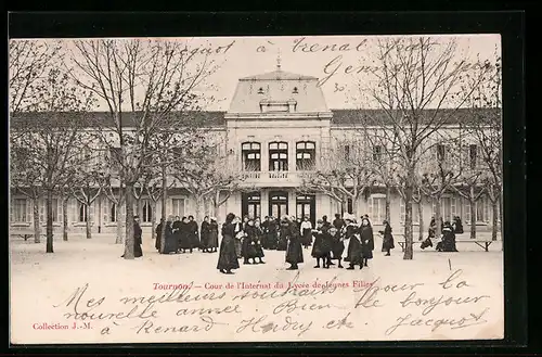 AK Tournon, Cour de l`Internat du Lycée de Jeunes Filles