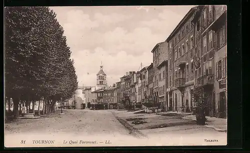 AK Tournon, Le Quai Farconnet