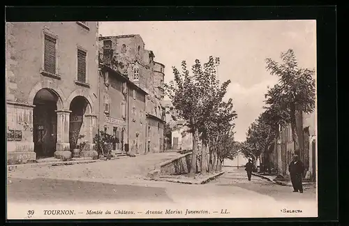 AK Tournon, Montée du Chateau, Avenue Marius Juvencton