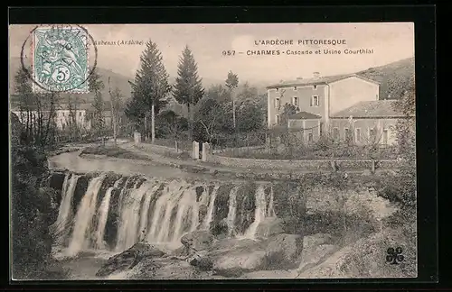 AK Charmes, Cascade et Usine Courthial