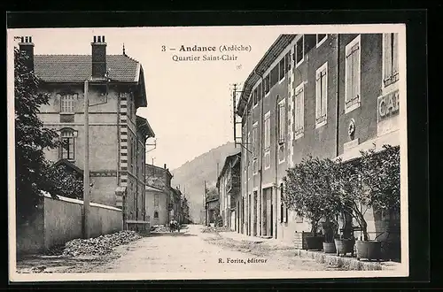 AK Andance, Quartier Saint-Clair