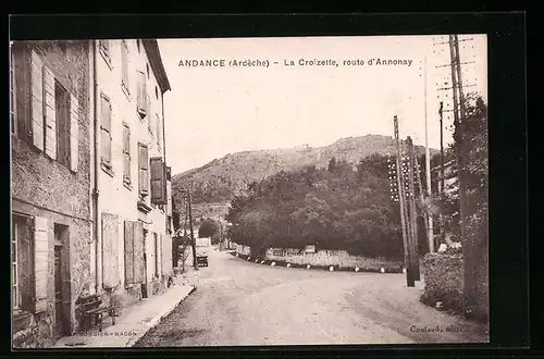 AK Andance, La Croizette, route d`Annonay