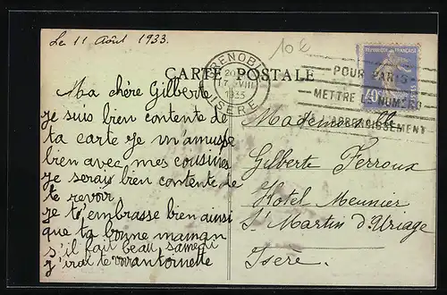 AK Andance, La Croizette, route d`Annonay