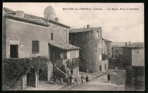 AK Boulieu-les-Annonay, La Mairie, Route d`Annonay