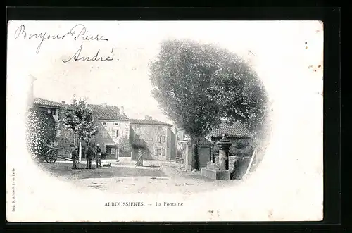 AK Alboussières, La Fontaine