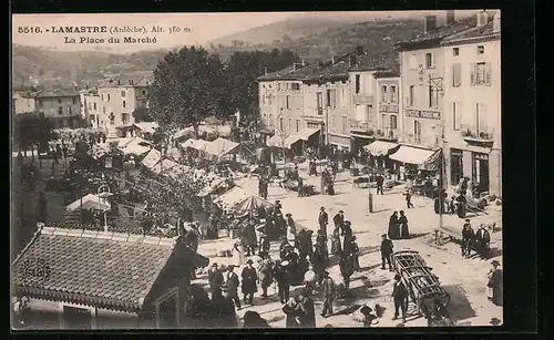 AK Lamastre, La Place du Marché