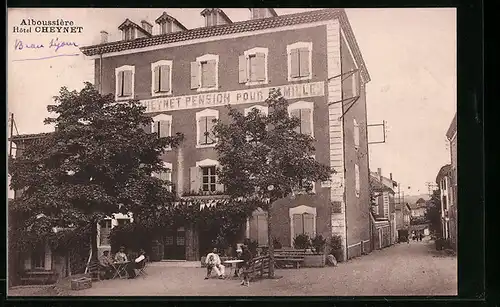 AK Alboussière, Hotel Cheynet