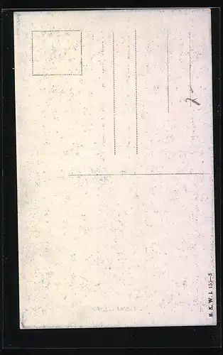 Künstler-AK Brüder Kohn (B.K.W.I) Nr.155-3: Schöne Frau in sicherer Begleitung