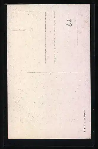 Künstler-AK Brüder Kohn (B.K.W.I) Nr.989-4: Süsses Mädchen im Schmollwinkel