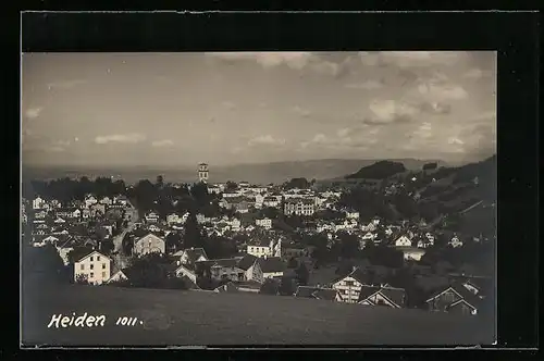 AK Heiden, Gesamtansicht des Ortes