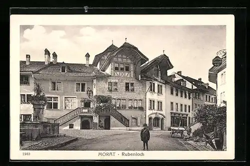 AK Morat, Rubenloch und kleiner Junge