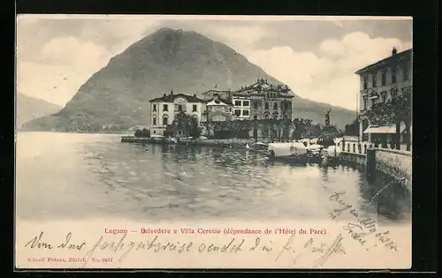 AK Lugano, Belvedere e Villa Cersio