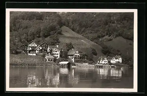 AK Quinten, Häuser am Walensee