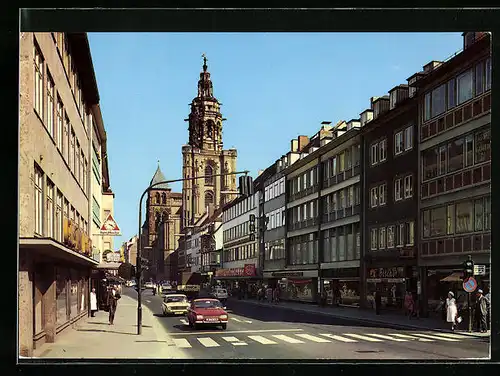 AK Heilbronn a. N., Kaiserstrasse mit Kilianskirche