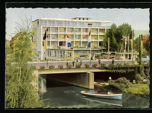 AK Heilbronn a. N., Insel-Hotel, Inh. Willy Mayer