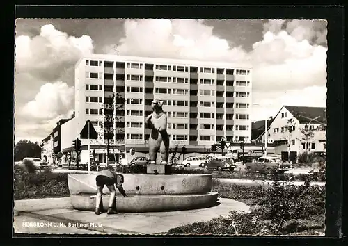 AK Heilbronn a. N., Berliner Platz