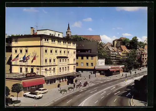 AK Tübingen, Hotel Krone, Uhlandstrasse 1