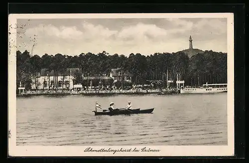 AK Berlin-Grünau, Schmetterlingshorst am Langen See, Bes. Joh. Bittner