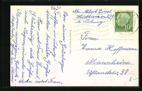 AK Coburg, Gasthaus Münchner Hofbräu