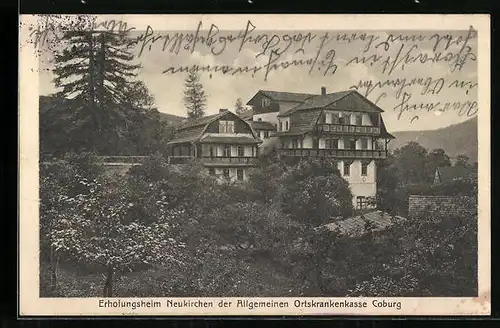 AK Coburg, Erholungsheim Neukirchen der Allgemeinen Ortskrankenkasse